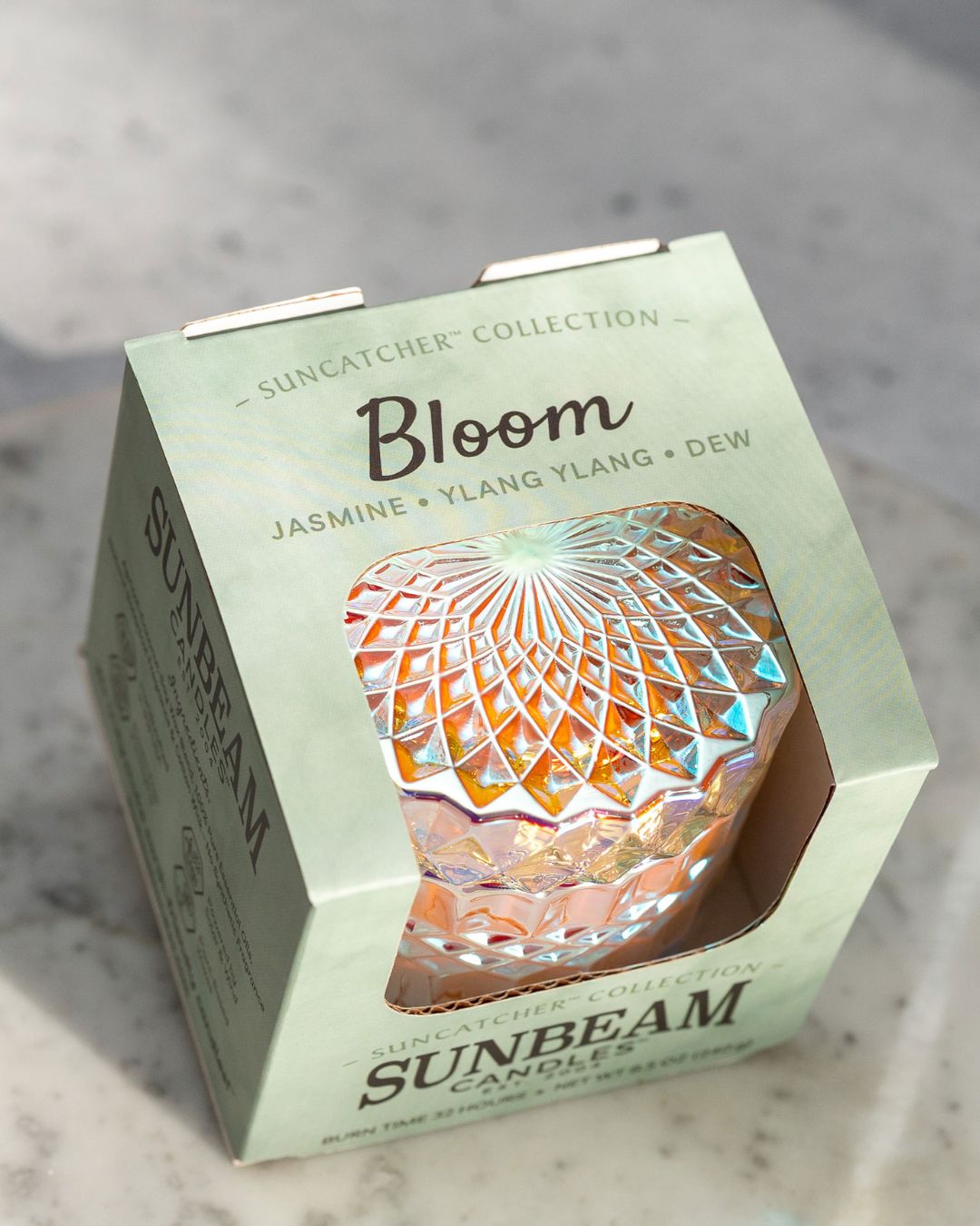 Instagram post with the caption: ✨ Introducing Bloom - the first in our new SunCatcher Collection...